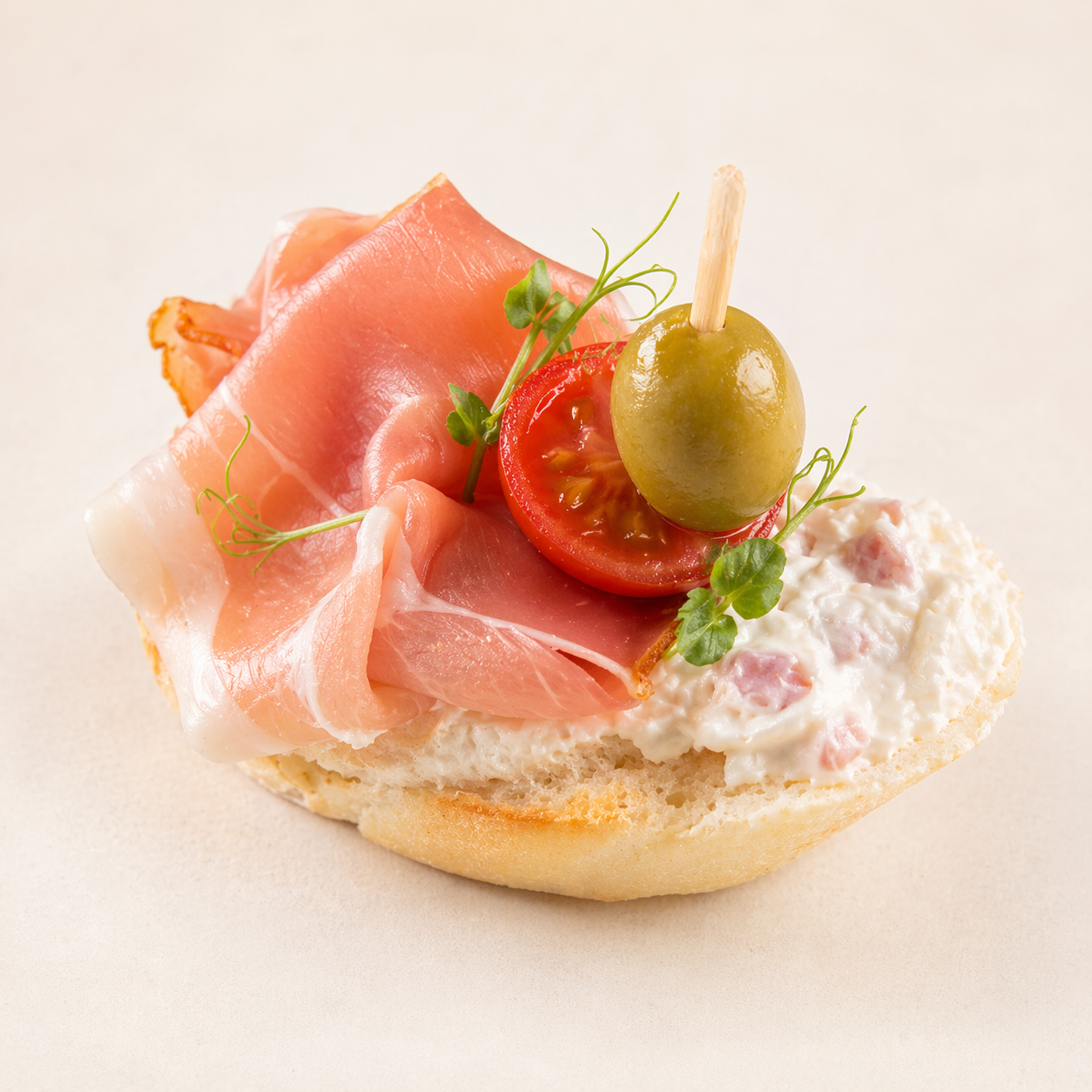 Kanapka chrenová so schwarzwaldskou šunkou