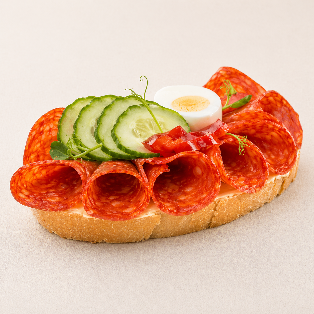 Obložený diabolský chlebík