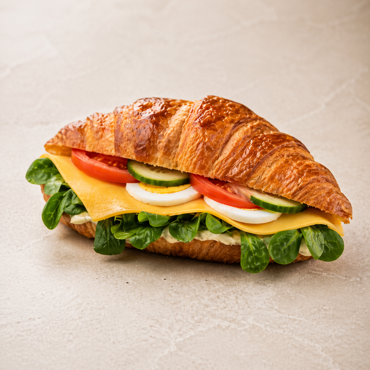 Plnený Croissant - syrový