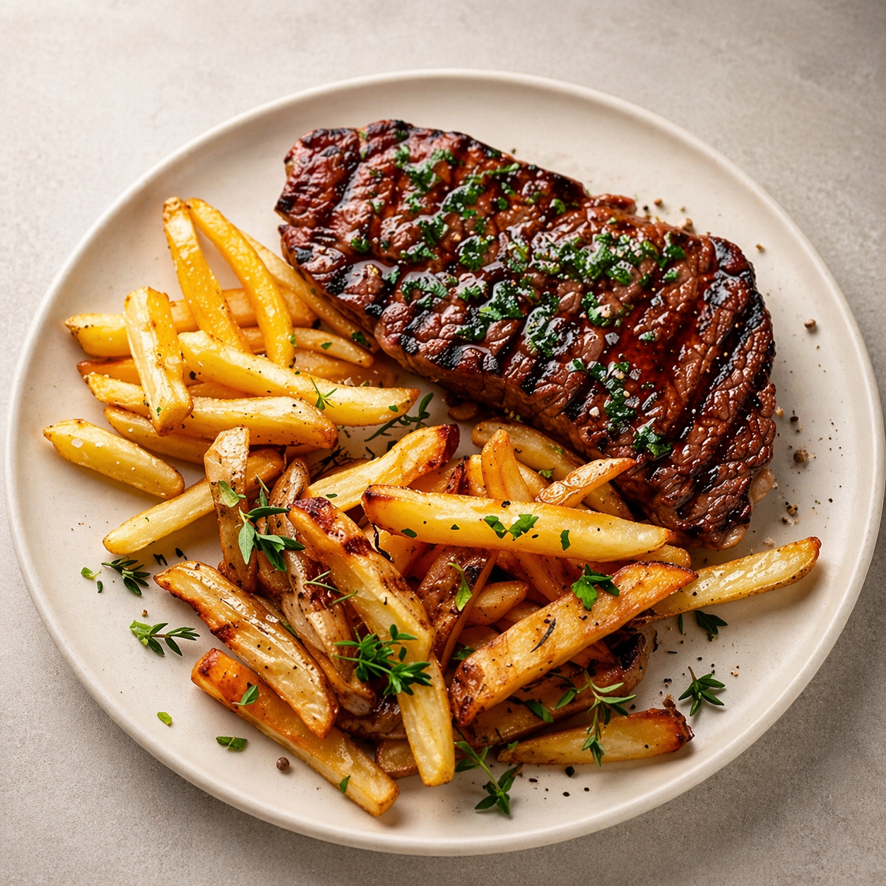 Pečená marinovaná krkovička