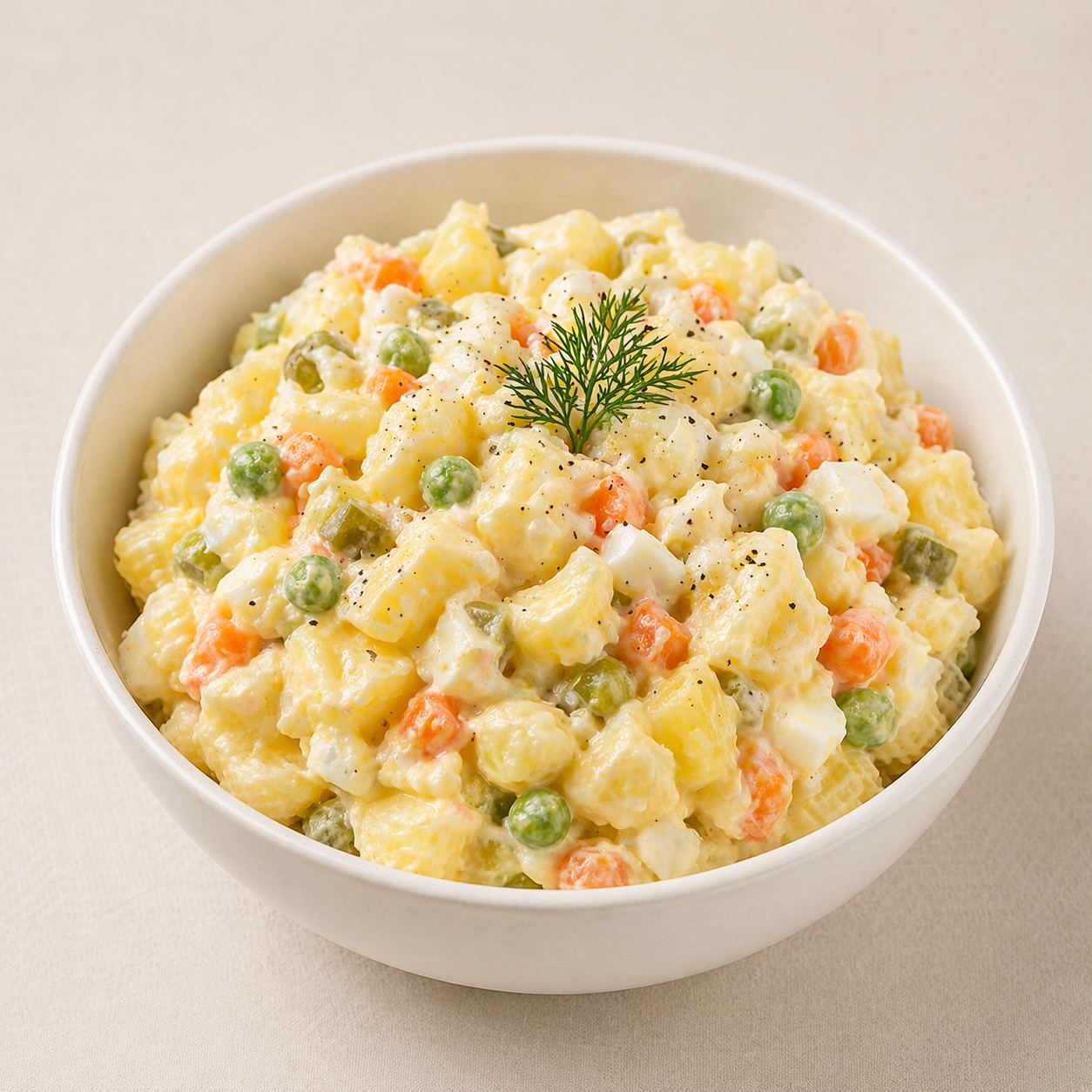 Zemiakový majonézový šalát