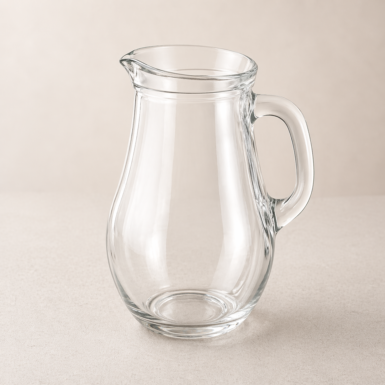 Džbán sklenený 1l